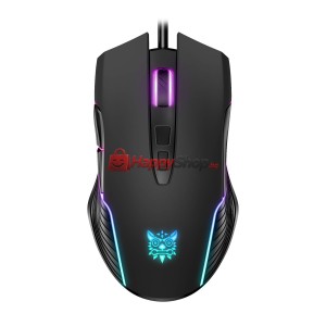 Геймърска мишка Onikuma CW905, Оптична, 7D, RGB, Черен - 767