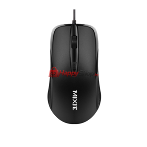 Мишка Mixie B760, Оптична, 4D, Черен - 755