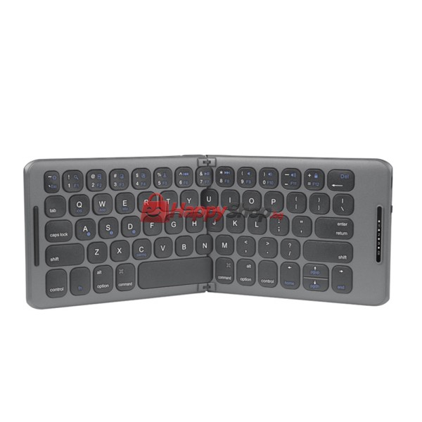Клавиатура B088, Сгъваема, Bluetooth, Черен - 6173