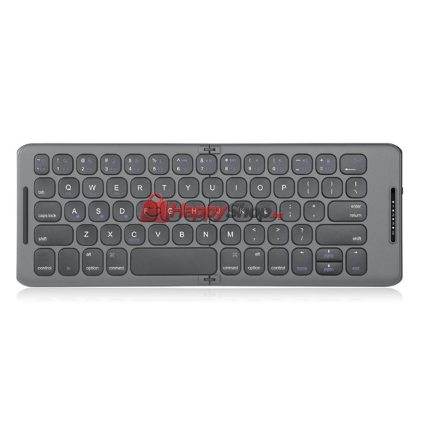 Клавиатура B088, Сгъваема, Bluetooth, Черен - 6173