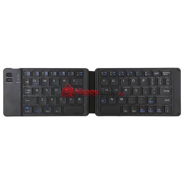 Клавиатура K018, Сгъваема, Bluetooth, Черен - 6179