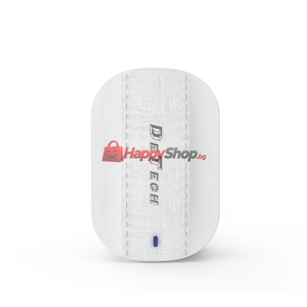 Мрежово зарядно устройство DeTech, DE-15, 5V/3.1A 220V, 2 x USB, Бял - 40095