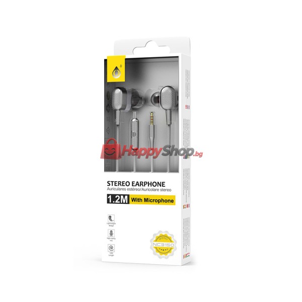 Слушалки за мобилни устройства One Plus NC3150, Mикрофон, Различни цветове - 20502