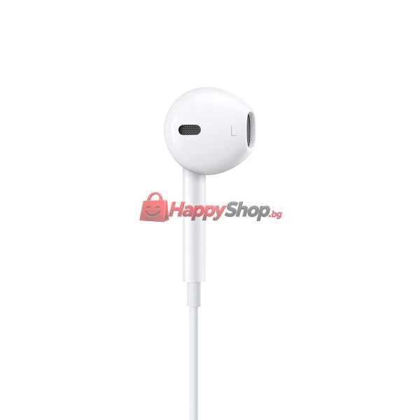 Слушалки за мобилни устройства WiWu Earbuds 302, Lightning, Mикрофон, Бял - 20732