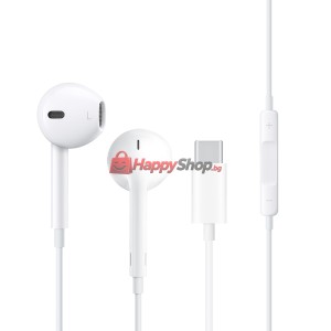 Слушалки за мобилни устройства WiWu Earbuds 303, Type-C, Mик..