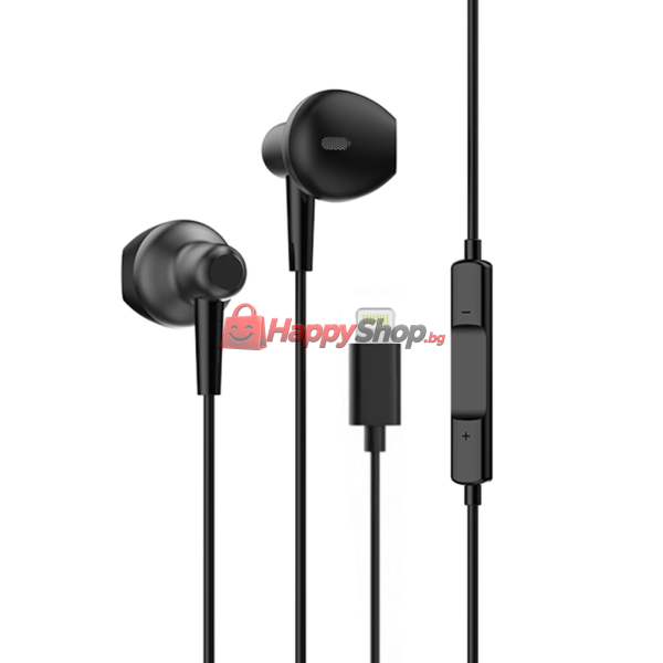 Слушалки за мобилни устройства Yookie XP210, Lightning, Mикрофон, Различни цветове - 20649