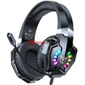Слушалки Onikuma X32, За компютър, Микрофон, Подсветка, 3.5m..