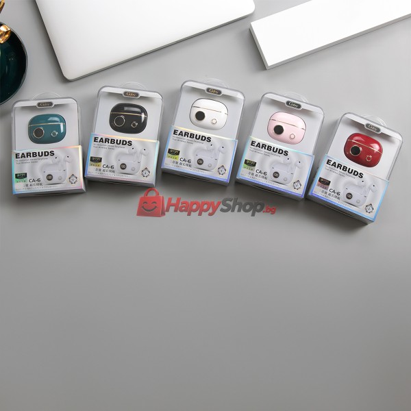 Bluetooth слушалки Gjby CA-6, Различни цветове – 20656