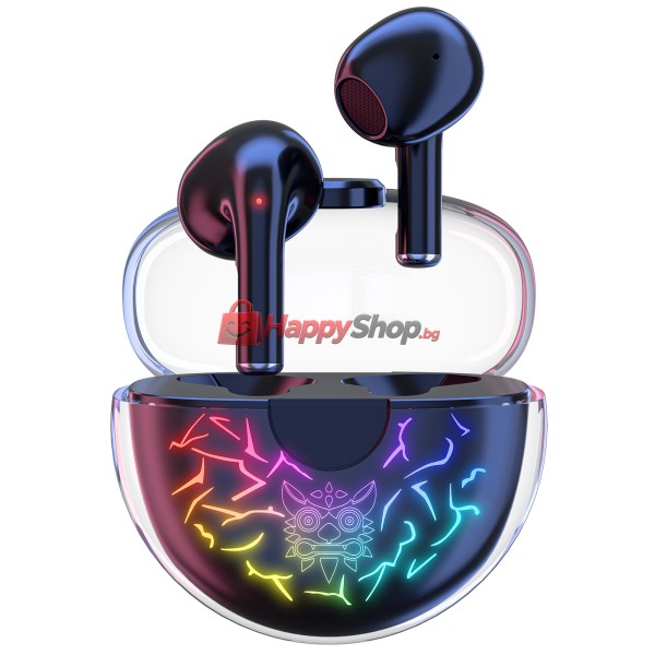 Bluetooth слушалки Onikuma T35, Черен – 20693