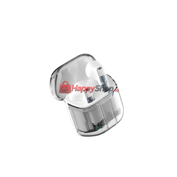 Bluetooth слушалки WiWu Ghost TWS11, Бял – 20730