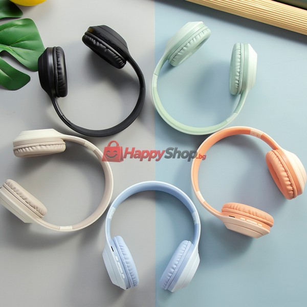 Слушалки с Bluetooth Gjby CA-034, Различни цветове - 20659
