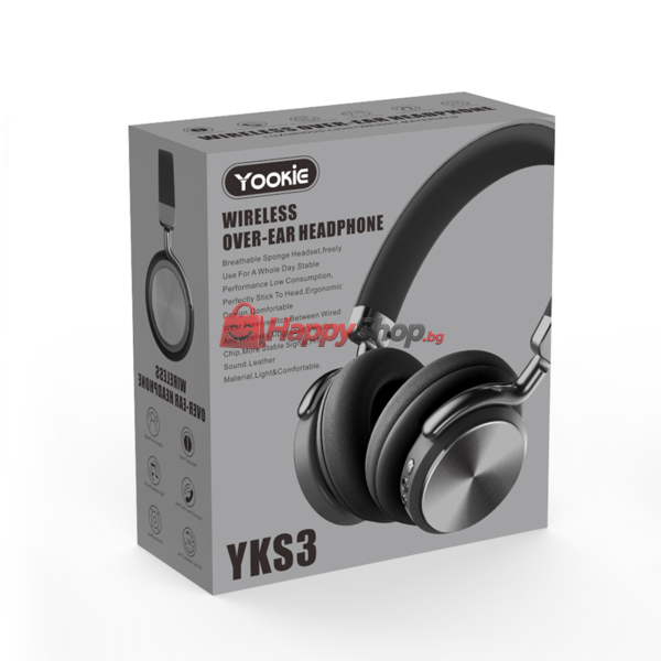 Слушалки с Bluetooth Yookie YKS3, Различни цветове - 20483
