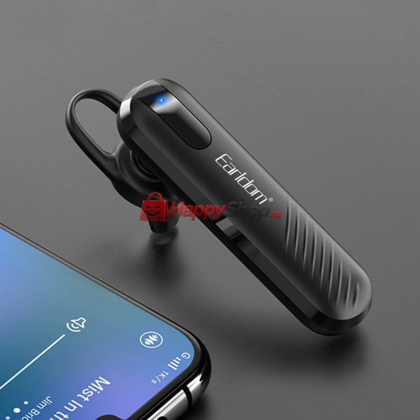 Bluetooth слушалка Earldom ET-BH68, Черен - 20607