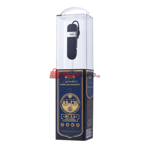 Bluetooth слушалка Remax RB-T36, Различни цветове - 20623