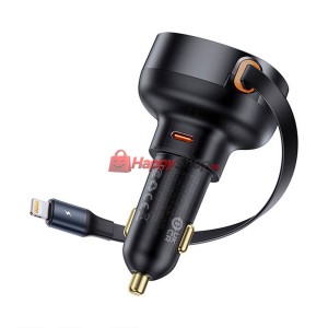 Зарядно устройство за кола Baseus Enjoyment Pro, 55W, С Ligh..