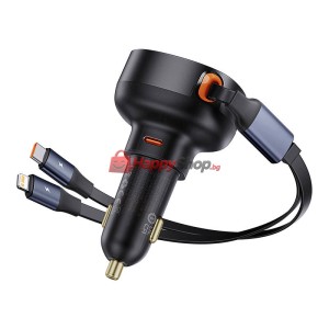 Зарядно устройство за кола Baseus Enjoyment Pro, 60W, С Type..