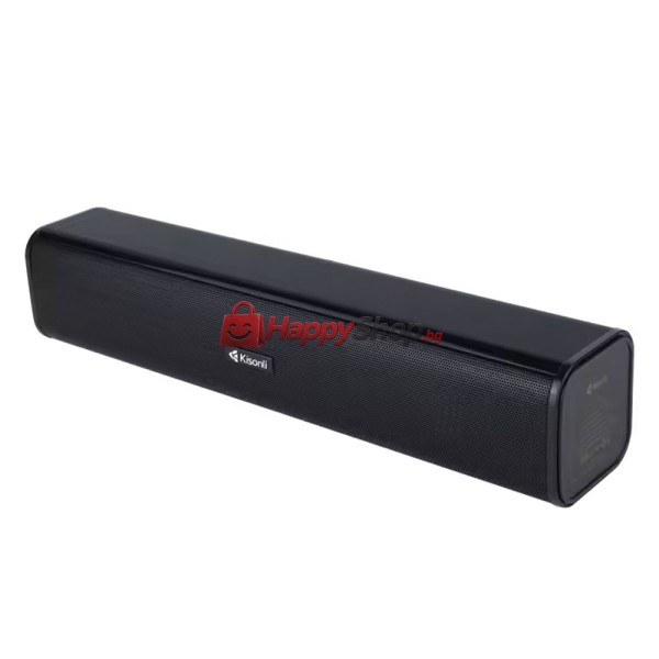 Тонколона Kisonli i-600, AUX, 2x3W, Черен - 22247