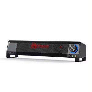 Тонколона Kisonli X2, Bluetooth, AUX, 2x3W, Черен - 22233