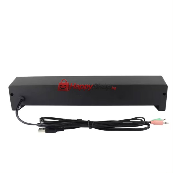 Тонколона Kisonli X2, Bluetooth, AUX, 2x3W, Черен - 22233