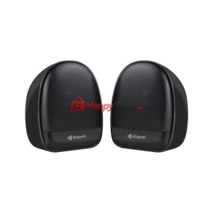 Тонколони Kisonli KS-08, 2x3W, USB, Черен - 22158