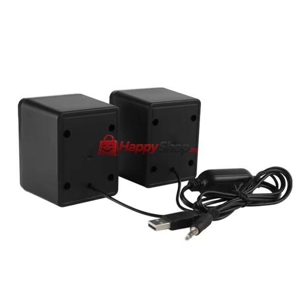 Тонколони Kisonli L-1030, AUX, 2x2.5W, Черен - 22242
