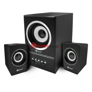 Тонколони Kisonli U-2700BT, Bluetooth, 5W+3W*2, USB, Черен -..