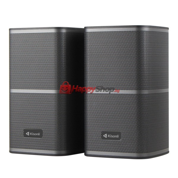 Тонколони Kisonli X26, Bluetooth, AUX, SD, 2x3.5W, Черен - 22225