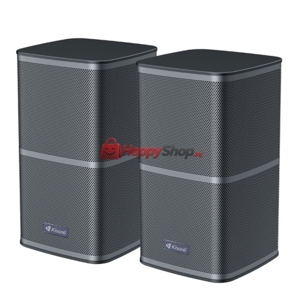 Тонколони Kisonli X26, Bluetooth, AUX, SD, 2x3.5W, Черен - 22225