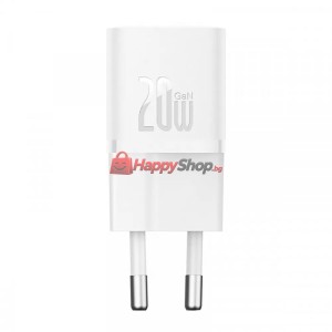Мрежово зарядно устройство Baseus GaN5S Fast Charger 1C, 20W..