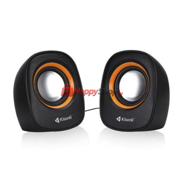 Тонколони Kisonli V360, 1.5W*2, USB, Различни цветове - 22046