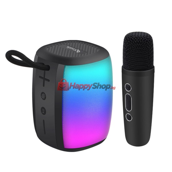 Тонколона Kisonli G20, Bluetooth, Караоке, USB, SD, FM, AUX, Черен - 22269