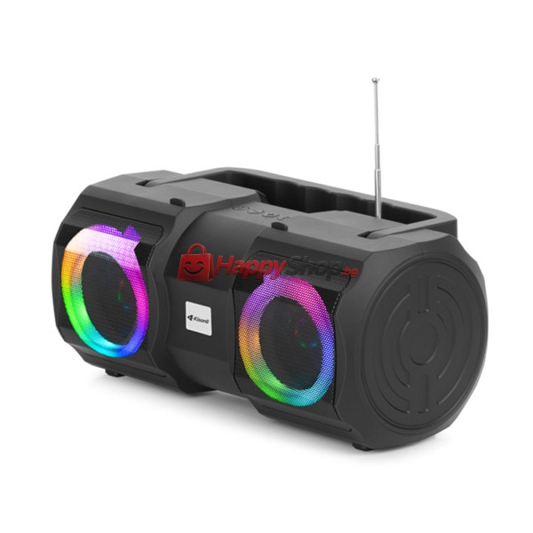 Тонколона Kisonli K1, Bluetooth, USB, SD, FM, AUX, Черен - 22262