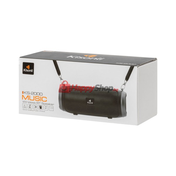 Тонколона Kisonli KS-2000, Bluetooth, USB, SD, FM