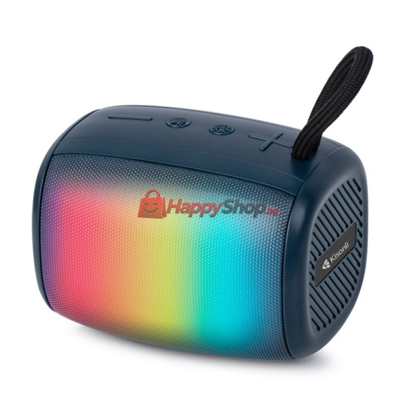 Тонколона Kisonli S18, Bluetooth, FM, AUX, Черен - 22257