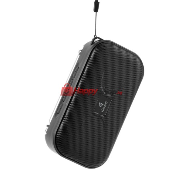 Тонколона Kisonli SC-01, Bluetooth, FM, AUX, Черен - 22261