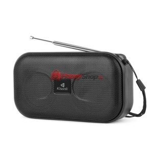 Тонколона Kisonli SC-01, Bluetooth, FM, AUX, Черен - 22261