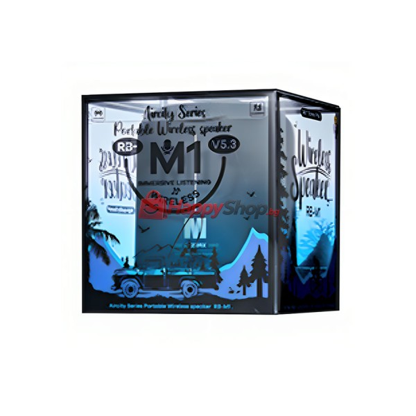 Тонколона Remax Aircity Series RB-M1, Bluetooth, TF, FM, AUX, Различни цветове - 22208