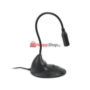 Микрофон MC301, 3.5mm, Черен - 16020