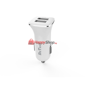 Зарядно устройство за кола DeTech, DE-C01, 5V/2.4A, 12/24V, ..