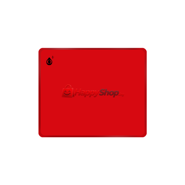 Подложка за мишка One Plus M2936, 245 x 210 x 1.5mm, Червен - 17522
