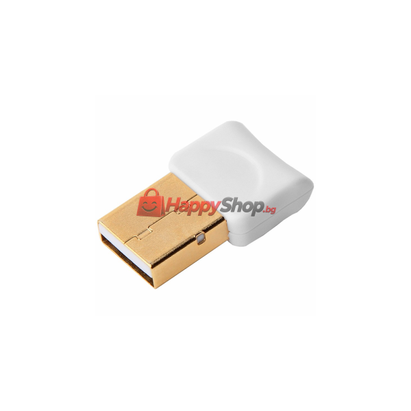 Bluetooth адаптер, , V4.0, Бял - 10006