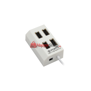 USB хъб , USB 2.0, 4 Порта, Различни цветове - 12055