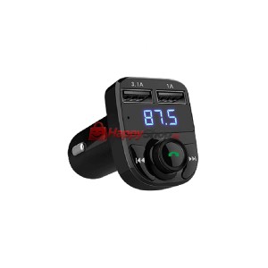 FM Трансмитер Earldom ET-M29, Bluetooth, USB, 3.4A, Черен – ..