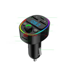 FM Трансмитер Earldom ET-M78, Bluetooth, Micro SD, USB, Type..