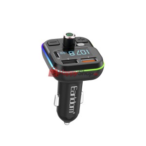 FM Трансмитер Earldom ET-M86, Bluetooth, USB, Type-C, PD, 3...