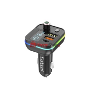 FM Трансмитер Earldom ET-M87, Bluetooth, USB, Type-C, PD, 3...