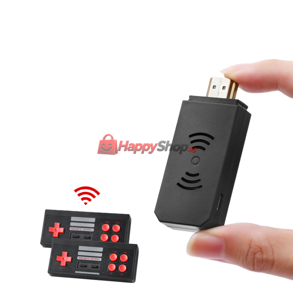 Игрова конзола D600, 800 Вградени игри, HDMI, Черен - 13032