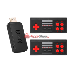 Игрова конзола D600, 800 Вградени игри, HDMI, Черен - 13032