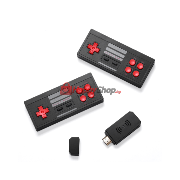Игрова конзола D600, 800 Вградени игри, HDMI, Черен - 13032