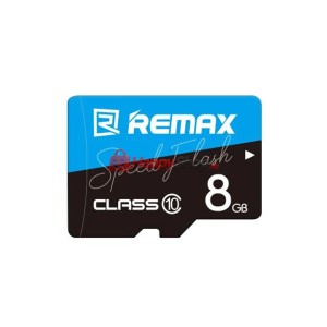 Карта памет Remax Speed Flash, Micro SD, 8GB, Class 10, Син ..